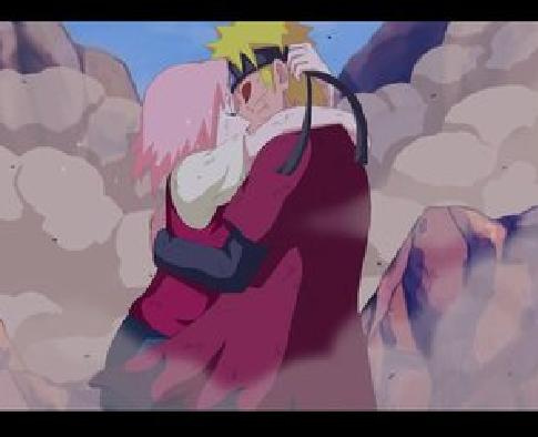 Sakura si Naruta sau sarutat dupa o misiune grea