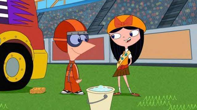 phenias and isabella - phineas si ferb