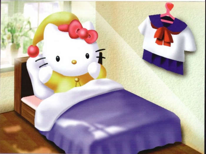 hello-kitty-morning - kitty