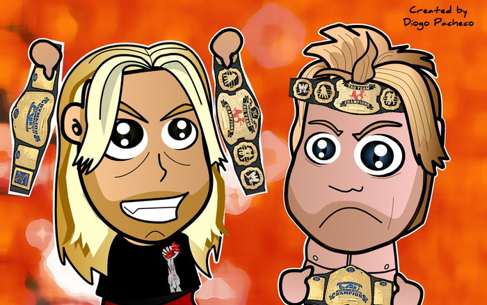 Chris Jericho si Edge campioni la echipe :X - 0-WWE Chibi and Anime-0