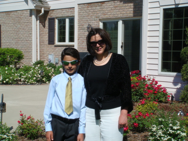 Graduation 2010 4th grade 025 - My cousin pedram