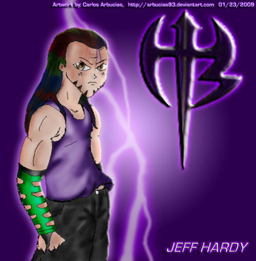 Jeff_Hardy_Anime :D - 0-WWE Chibi and Anime-0