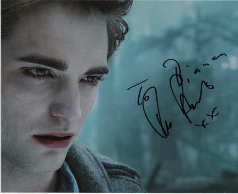 Robert Pattinson Autograph.sized