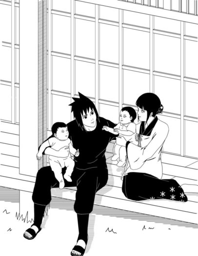 Duap cativa ani Hianta si Sasuke au avut copii - SasuSaku NaruSaku sau NaruHina part 3