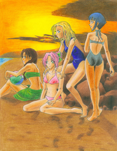 Wonder_What__s_Beyond_the_Tide_by_Ryoko_and_Yami - summer naruto