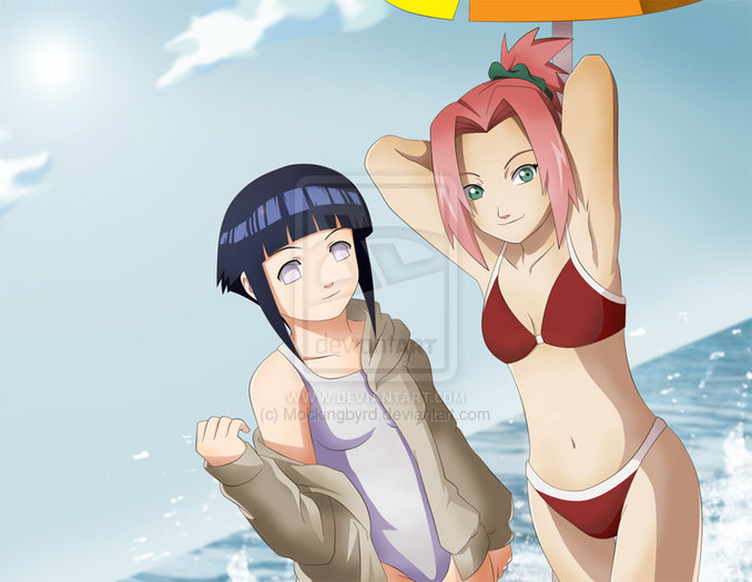 Kiriban_Sakura_and_Hinata_by_Mockingbyrd - hinataZice VS sakuraZfire