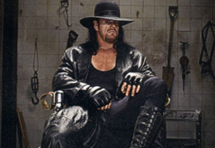 Undertaker isi cauta creionul de ochi