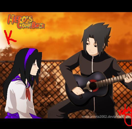 Imi canta Baby la chitara ;x - Me and Sasuke - poze noii