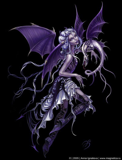 dragon-fairy-purple-wings - zane