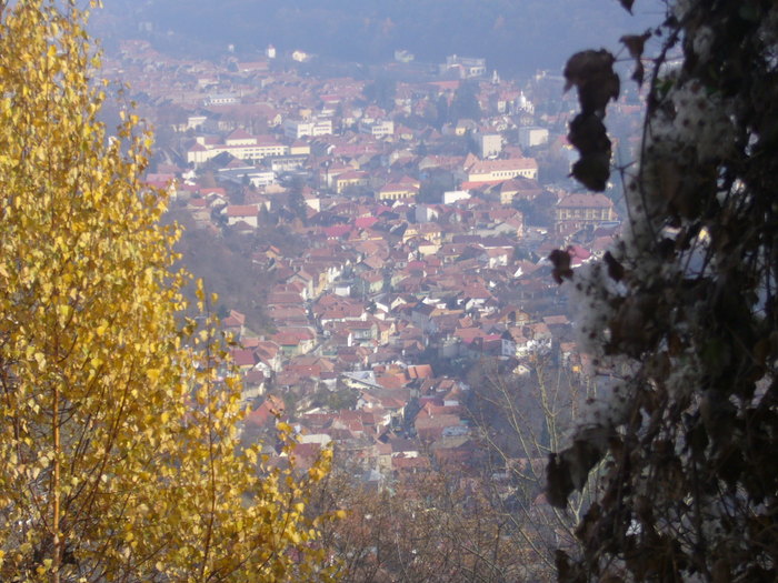 Orasul Brasov de la inaltime - Trip in Brasov-Romania 2006