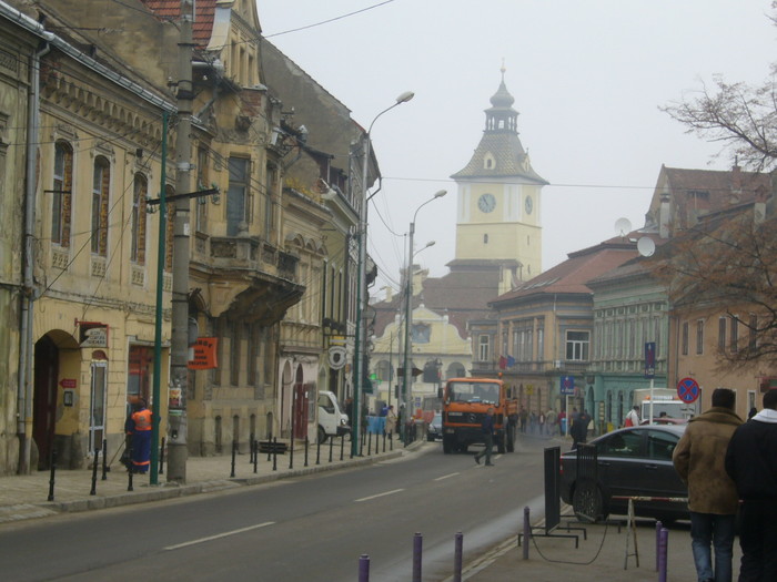 P1010562; Vedere a unei strazi din Brasov
