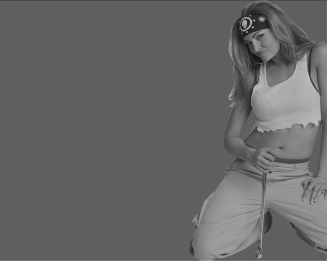 Maria - Grayscale - FAN WRESTLING