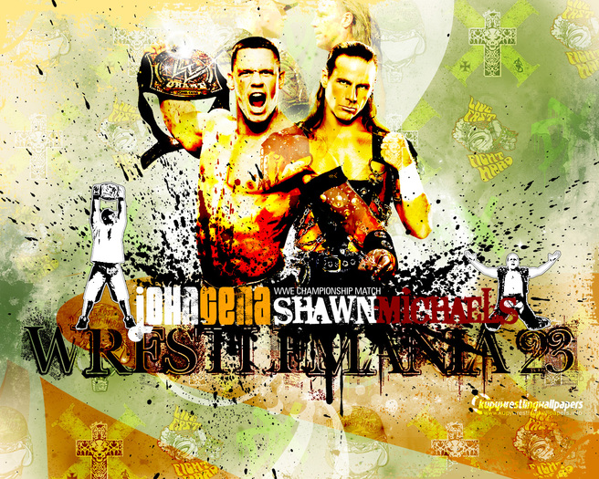 WrestleMania 23 - John Cena vs. Shawn Michaels - WWE Championship