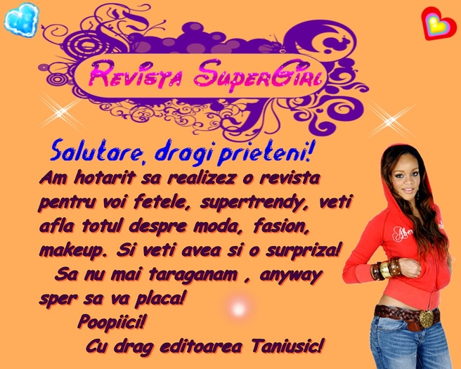 coperta - Revista SuperGirl nr 1