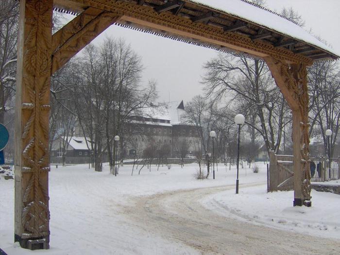 Gradina morii iarna - Foto din oras