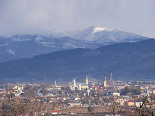 vedere de pe Solovan - Foto din oras