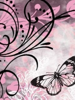 Butterfly_roz - poze fluturashi