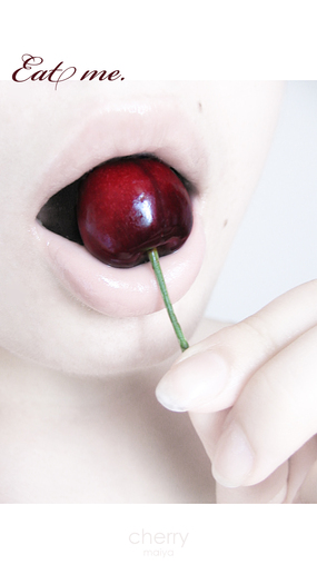 Cherry_by_maiya - cherry lips