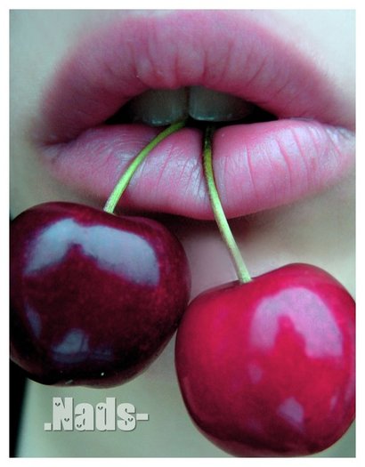 my_lips_with_a_cherry_by_Nads_pix - cherry lips