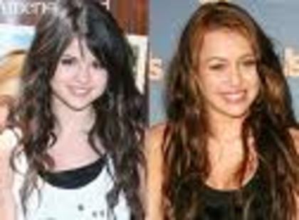 frumoase - miley cyrus si selena gomez