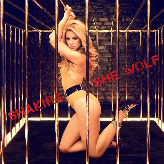 allcdcovers_shakira_she_wolf_2009_retail_cd-front - shakira