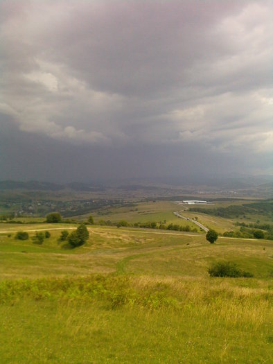 vine ploaia - imagini de la iarba verde