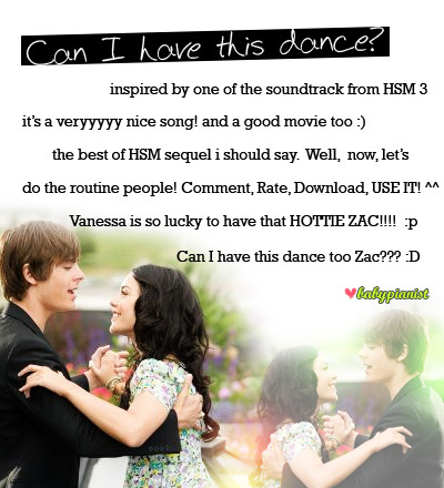  - Can I Have this Dance