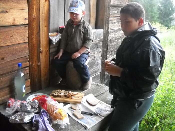 mancam pe cusca cainelui