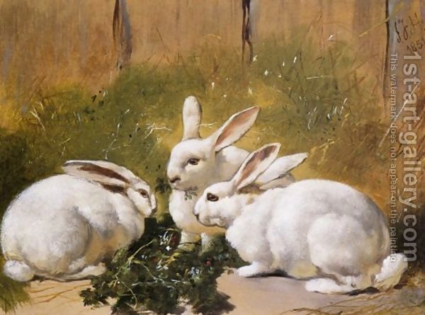 Three-White-Rabbits-1851