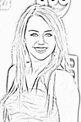 mmmmmmm - poze de desenat miley