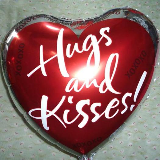 BF1305E_HUGS__KISSES! - hugs and kisses