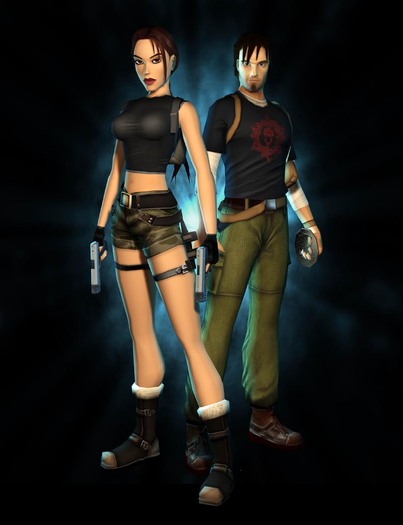 Lara&Kurtis; Ei sunt Lara Croft si Kurtis.Cei doi sunt din Tomb raider si se numeste The angel of darkness.
