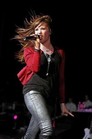 12 - Demi Lovato on BurninUp Tour