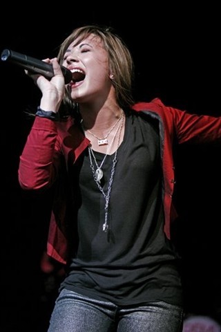 15 - Demi Lovato on BurninUp Tour