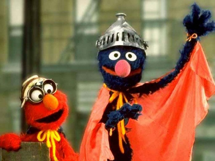 elmo-and-super-grover - Elmo