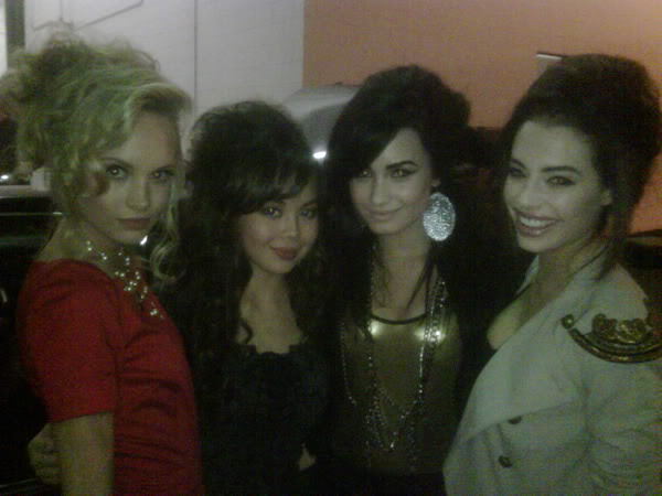 38822101 - Demi Lovato and Anna Maria Parez de Tagle