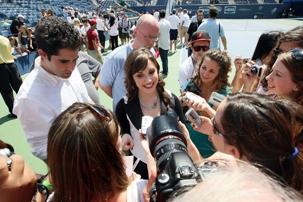 55551823ahmso1825200812541AM - Demi Lovato at  Arthur Ashe Kids Day