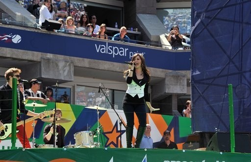 arthurashHD005003 - Demi Lovato at  Arthur Ashe Kids Day