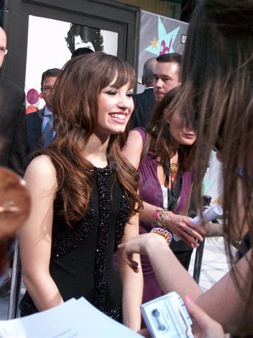 100_0135 - Demi Lovato at  Camp Rock Premiere