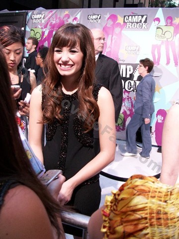 100_0165 - Demi Lovato at  Camp Rock Premiere