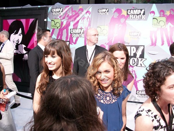 100_0172 - Demi Lovato at  Camp Rock Premiere