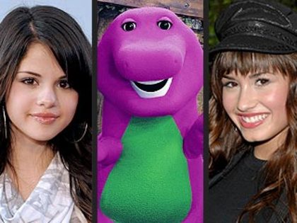 barney - demi lovato on barney