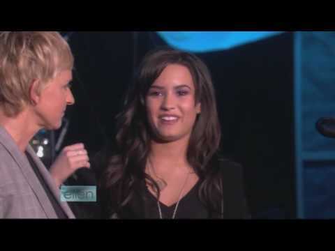 2 - demi lovato on ellen 2010