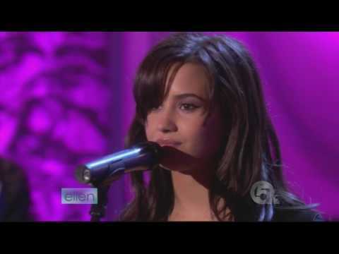 3 - demi lovato on ellen 2010