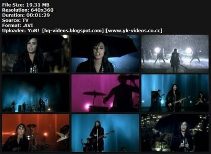 demi_don\'t_forget_video