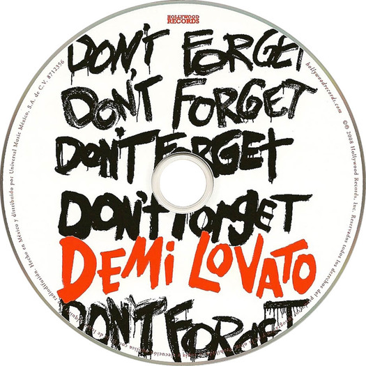Demi_Lovato-Don_t_Forget-CD
