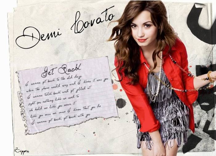 demibackground - demi lovato-get back