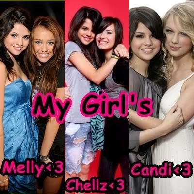 Mygirls - demi selena miley and taylor