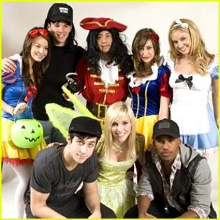 tiffany-thornton-sam-droke-spooktac - Demi Lovato and Brandon Smith