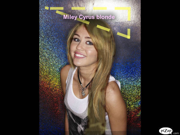 blondine - Miley blonda